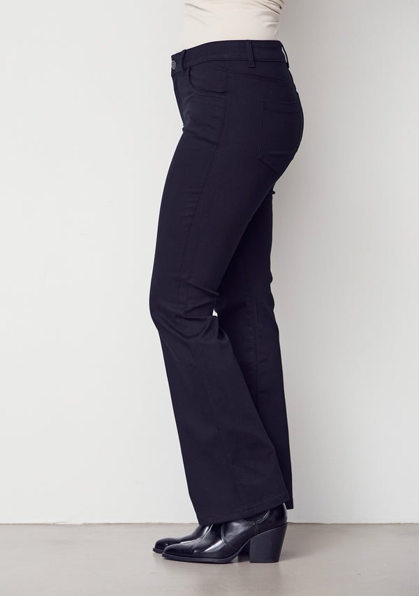 I SAY Toscana Flare Pant Pants 900 Black