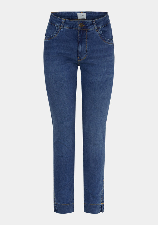 I SAY Verona Basic Jeans Pants 616 Denim Blue