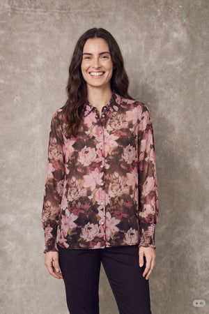 I SAY Vibse Shirt Shirts 222 Flower