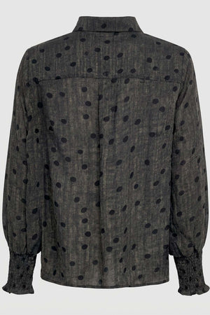 I SAY Vibse Shirt Shirts 337 Brown dots