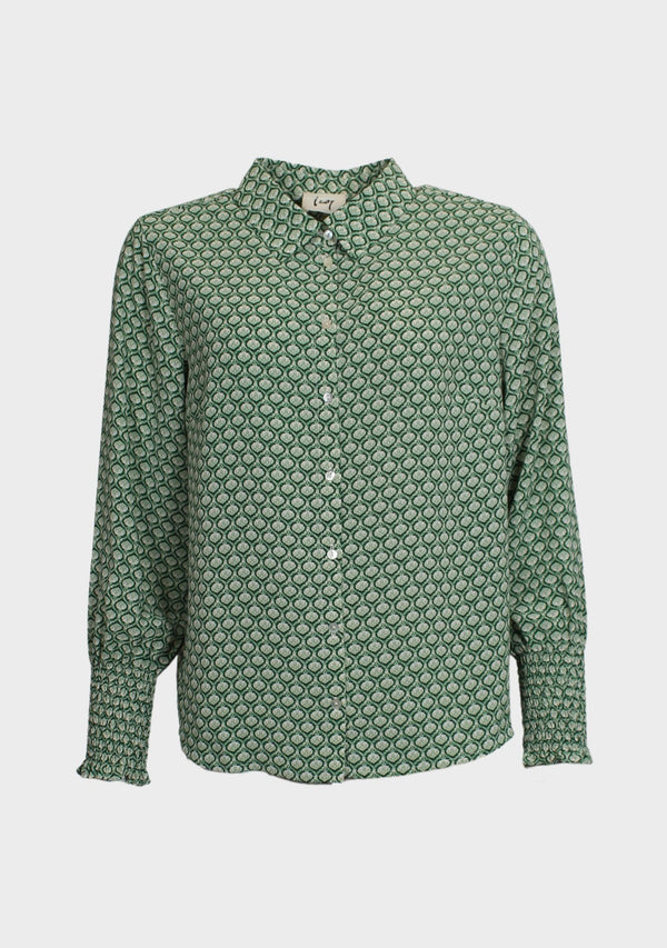 I SAY Vibse Shirt Shirts M47 Green Spring