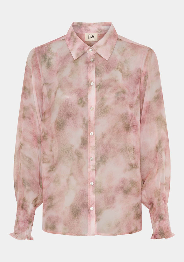 I SAY Vibse Shirt Shirts N50 Rose/Khaki Dream