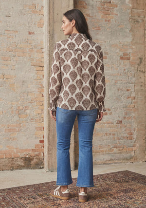 I SAY Vibse Shirt Shirts N85 Heritage Damask