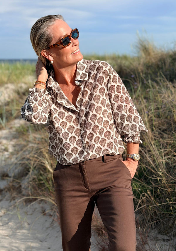 I SAY Vibse Shirt Shirts N85 Heritage Damask