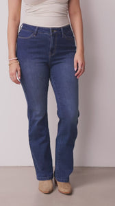 I SAY Carpi Flare Jeans Pants 643 Denim