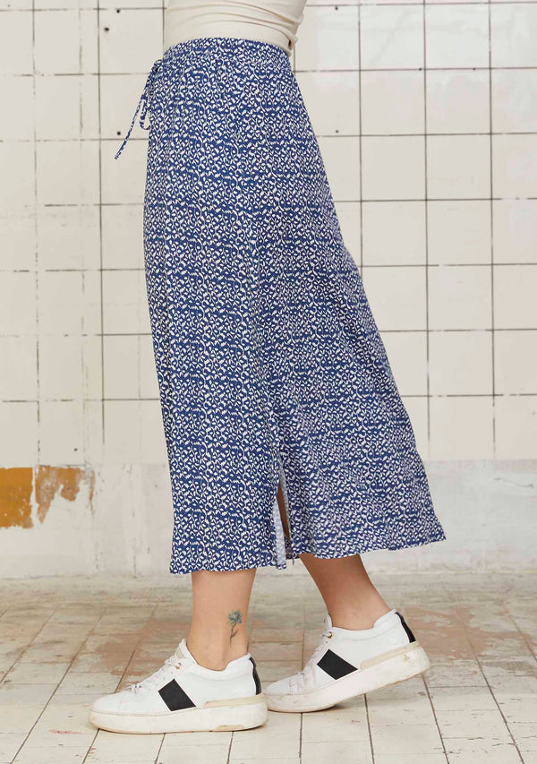 I SAY Annica Skirt Skirts L07 Blue & White