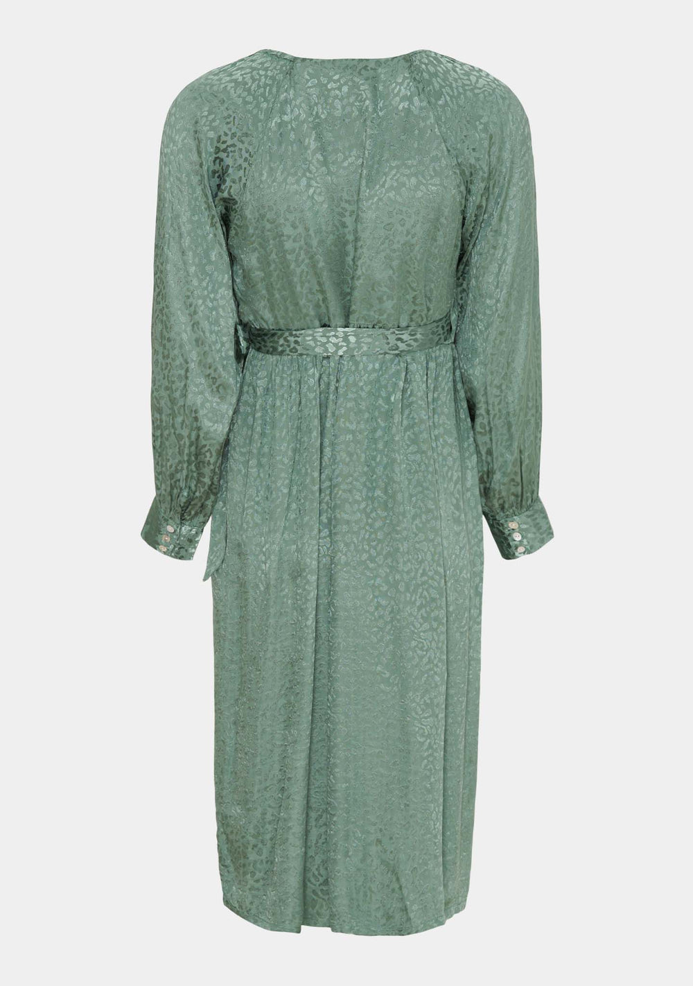 I SAY Vera Wrap Dress Dresses 832 Emerald