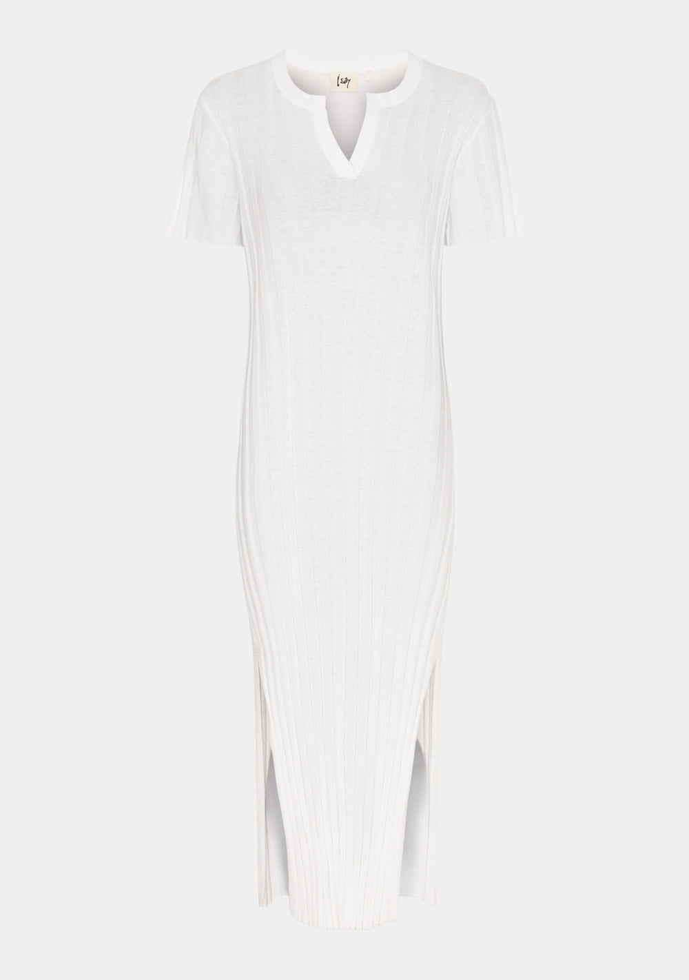 I SAY Vivian Knit Dress Dresses 101 Broken White